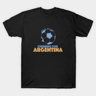 Cheering for Argentina World Cup 2022 T-Shirt